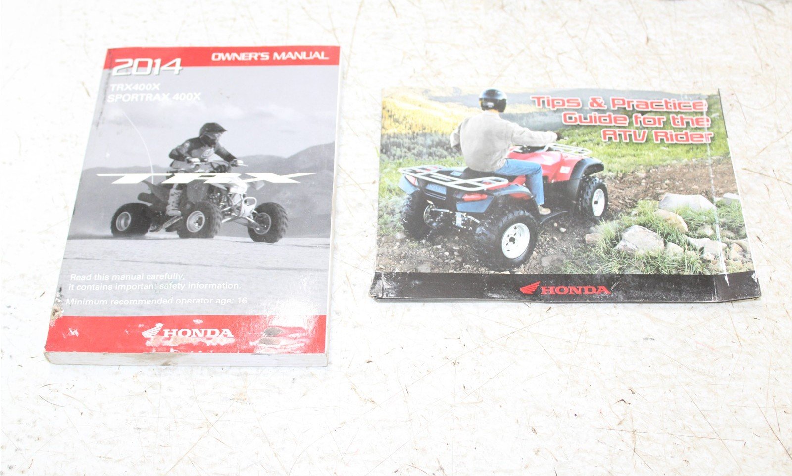 2014 Honda TRX 400X Owners Manual 716G