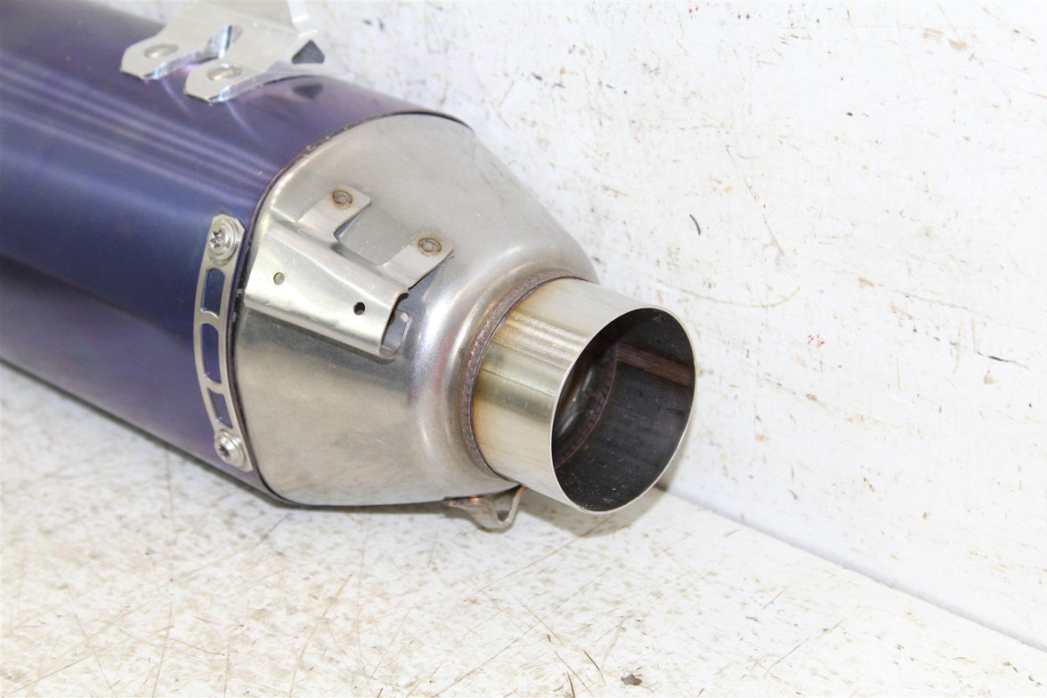 FMF Factory 4.1 RCT Anodized Titanium/Carbon Tip Exhaust Muffler 045586 NEW 715G