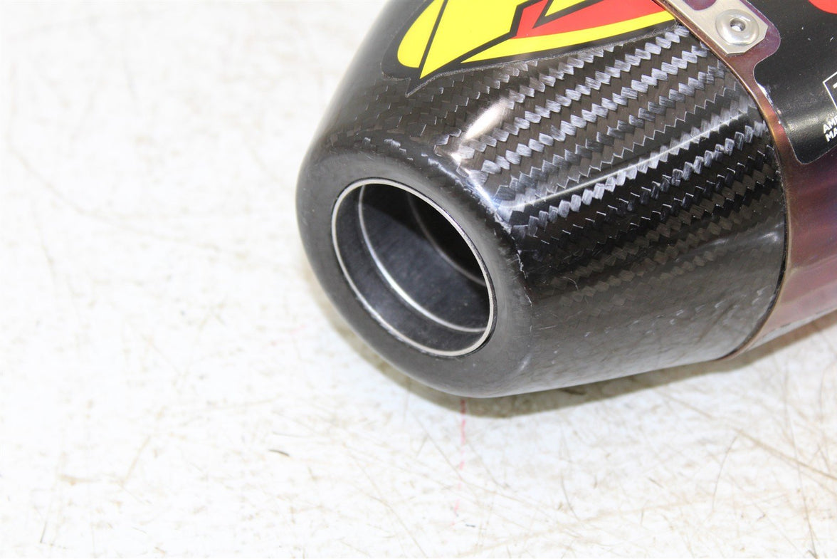 FMF Factory 4.1 RCT Anodized Titanium/Carbon Tip Exhaust Muffler 045586 NEW 715G