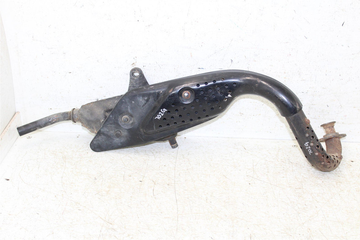 1988 Honda Z 50 Exhaust System Head Pipe Silencer Muffler 702G