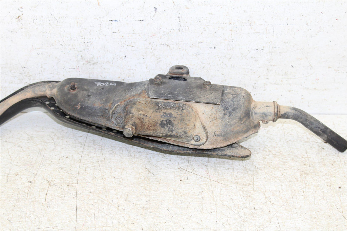 1988 Honda Z 50 Exhaust System Head Pipe Silencer Muffler 702G