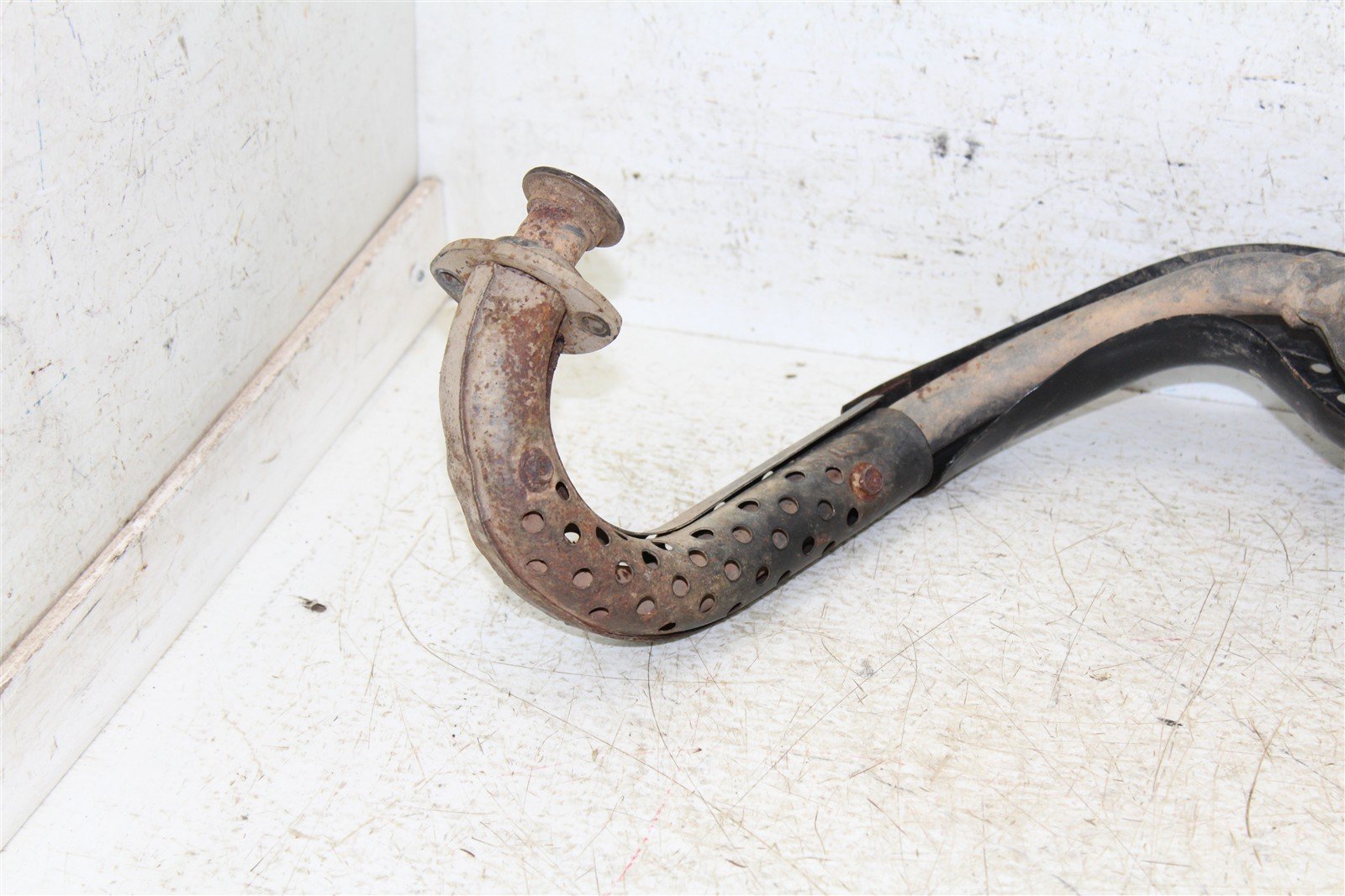 1988 Honda Z 50 Exhaust System Head Pipe Silencer Muffler 702G