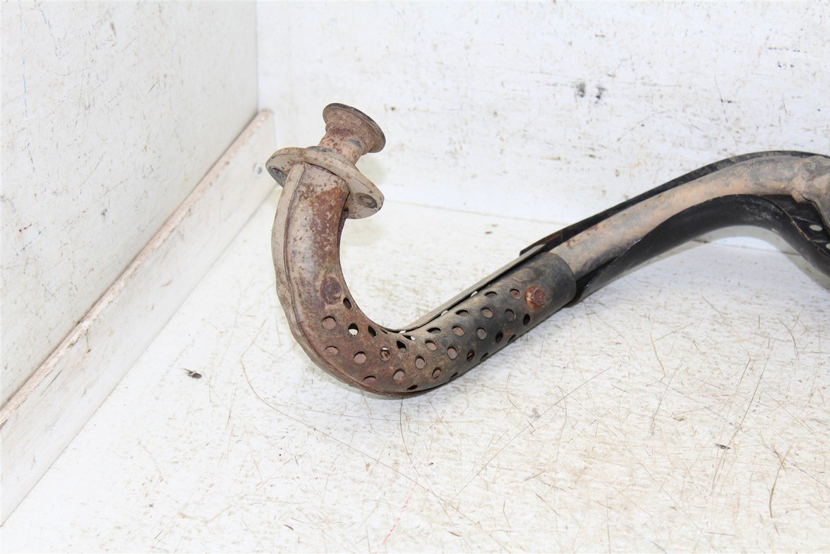 1988 Honda Z 50 Exhaust System Head Pipe Silencer Muffler 702G