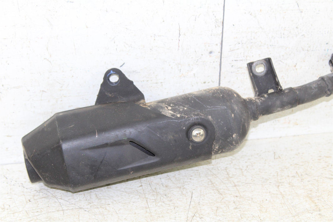 2021 Honda CRF 110F Exhaust System Head Pipe Silencer Muffler 701G