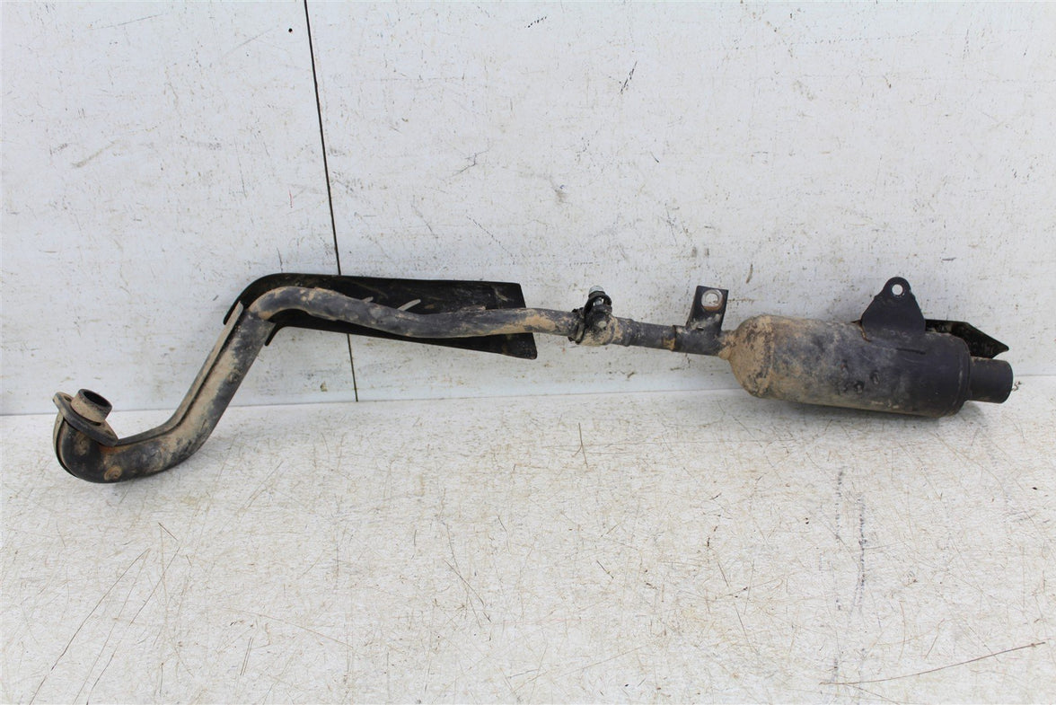 2021 Honda CRF 110F Exhaust System Head Pipe Silencer Muffler 701G