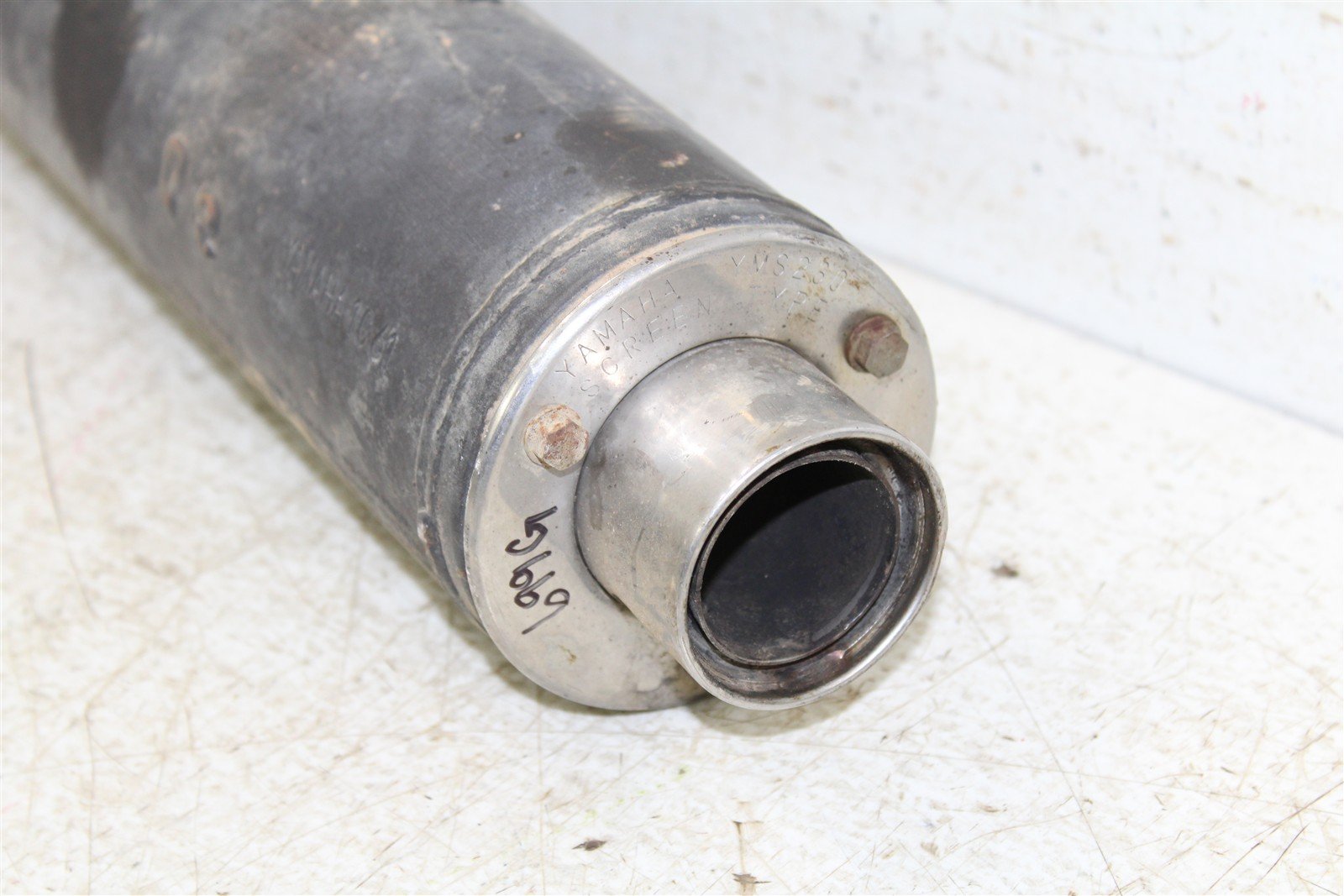 2008 Yamaha TTR 230 Exhaust Silencer Muffler 699G
