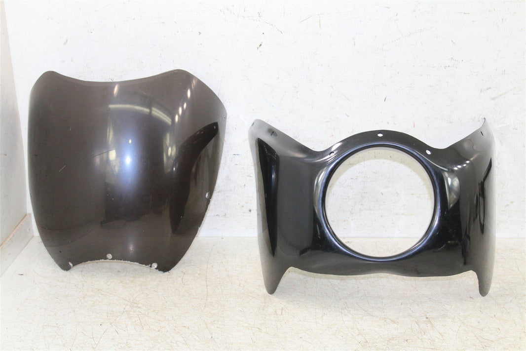 Arlen Ness Universal Fairing Headlight Cowl w/ Smoked Windshield 685G