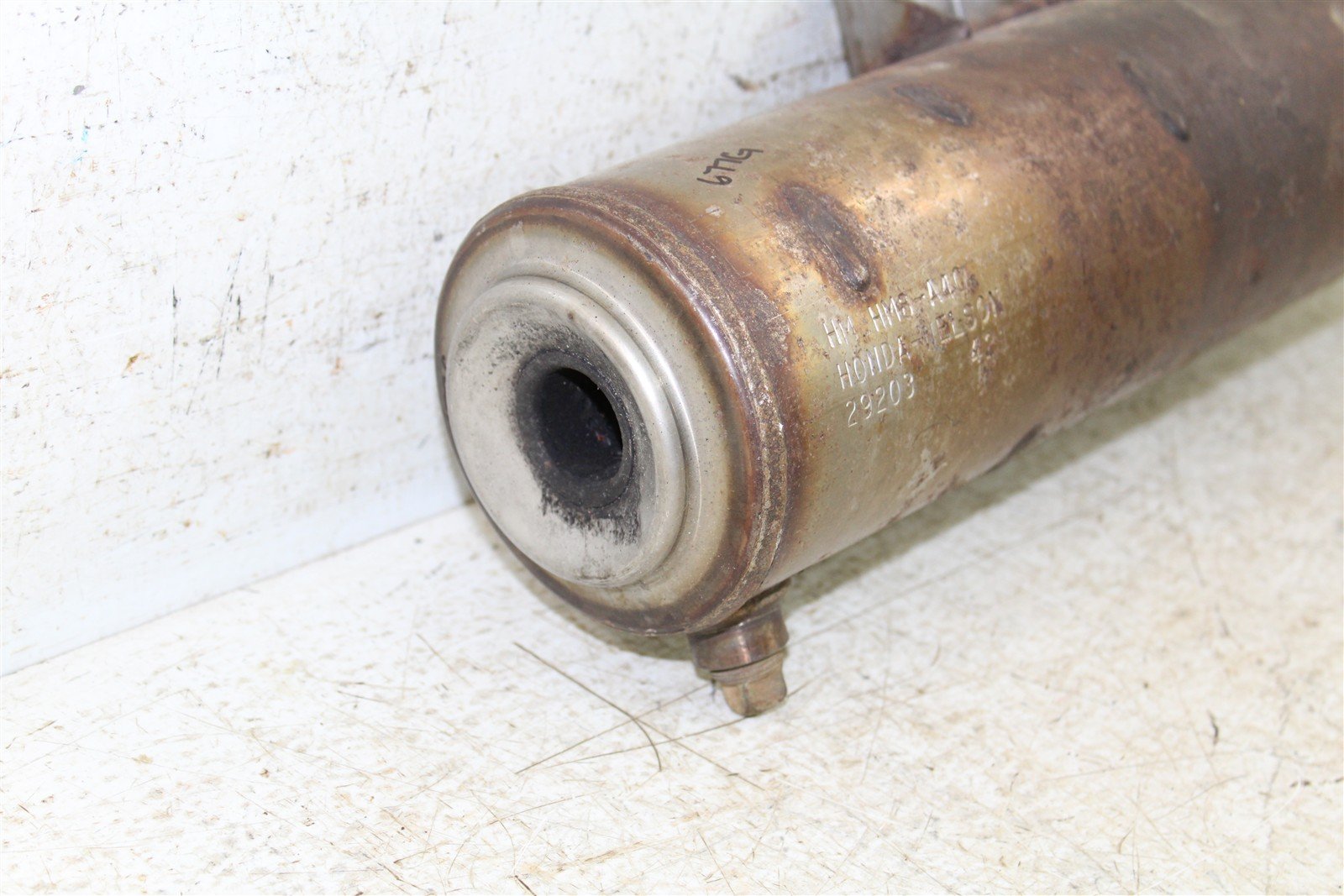 2002 Honda Recon 250 ES Exhaust Silencer Muffler 677G