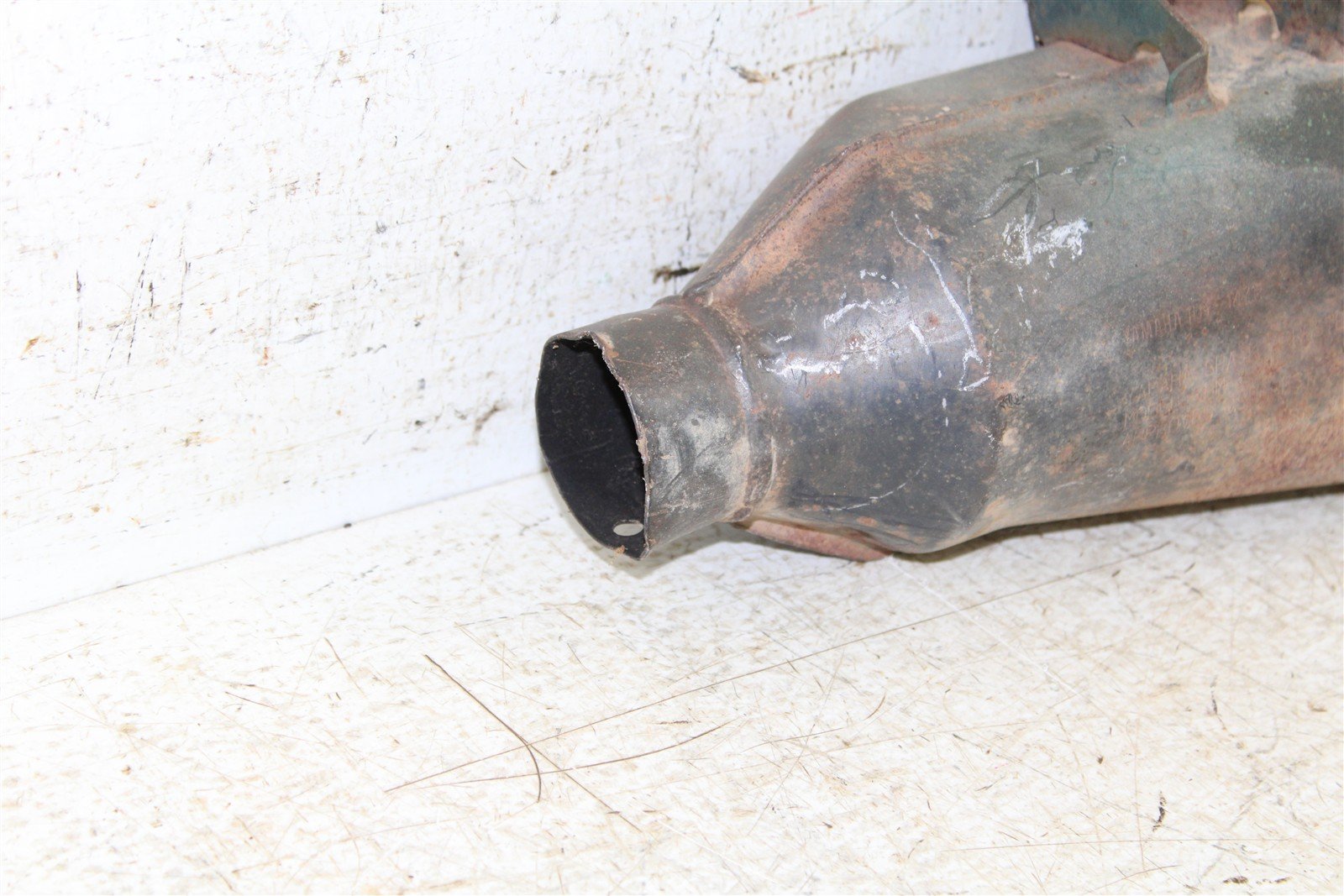2001 Yamaha Warrior 350 Exhaust Silencer Muffler 668G