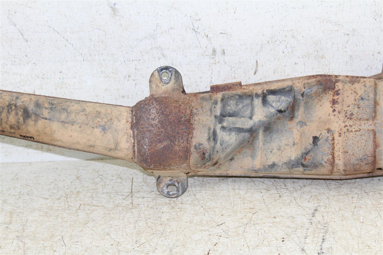 2001 Yamaha Warrior 350 Exhaust Silencer Muffler 668G
