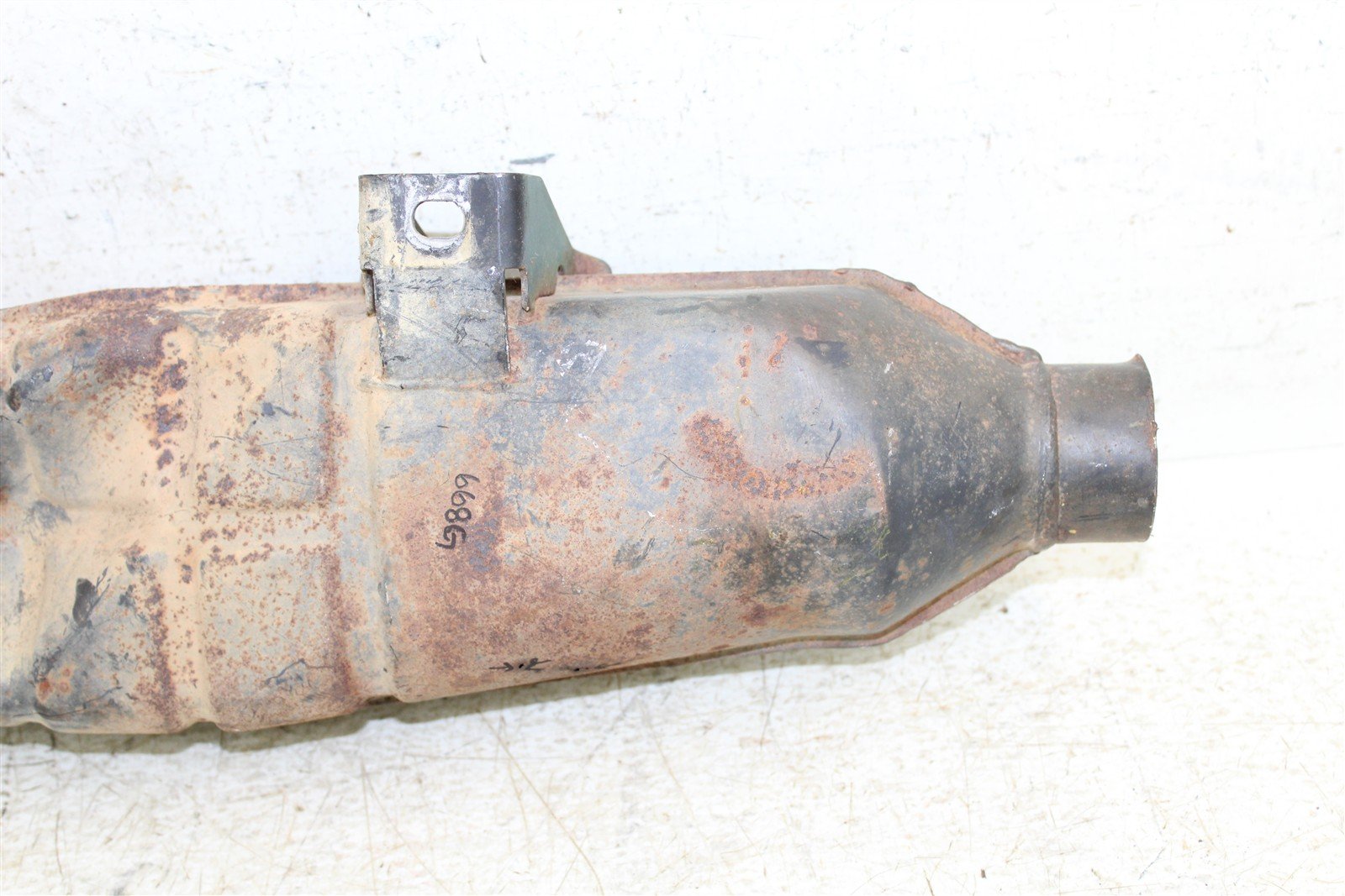 2001 Yamaha Warrior 350 Exhaust Silencer Muffler 668G
