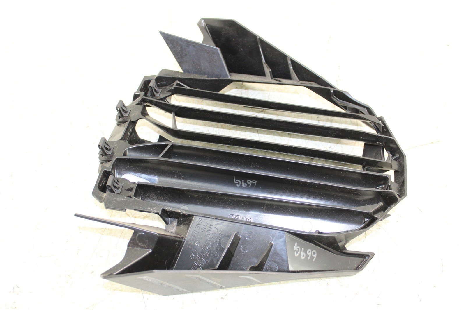 Can Am DS 450 Radiator Guards Louvers Plastics 669G