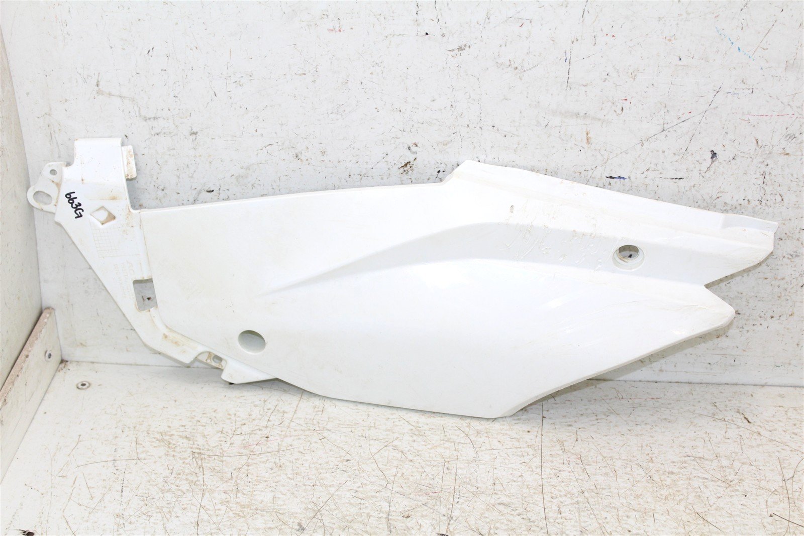 2021 Honda CRF 110F Rear Left Number Plate Plastic 663G