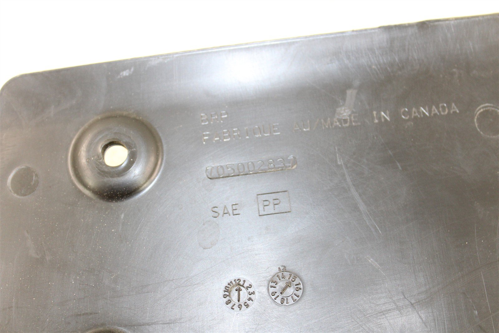 OEM Can-Am Spyder Roadster Skid Plate 705002837 RT RS RTS ST STS 667G