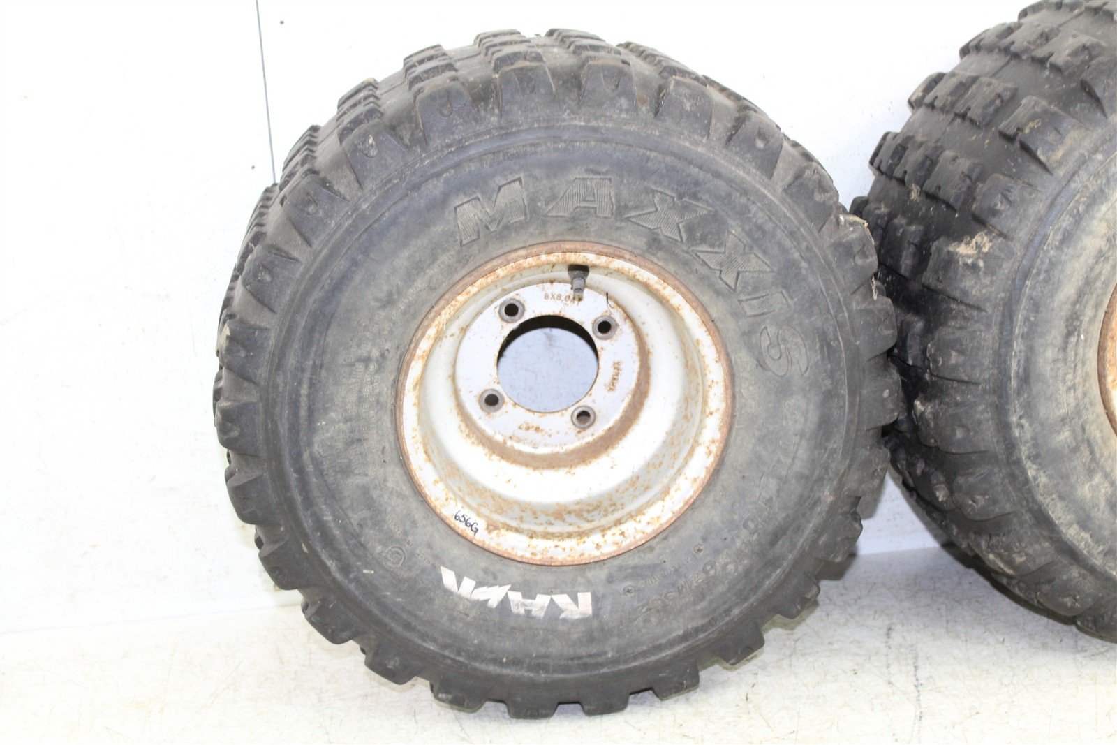 1990 Yamaha Blaster 200 Rear Wheel Set Rims 656G