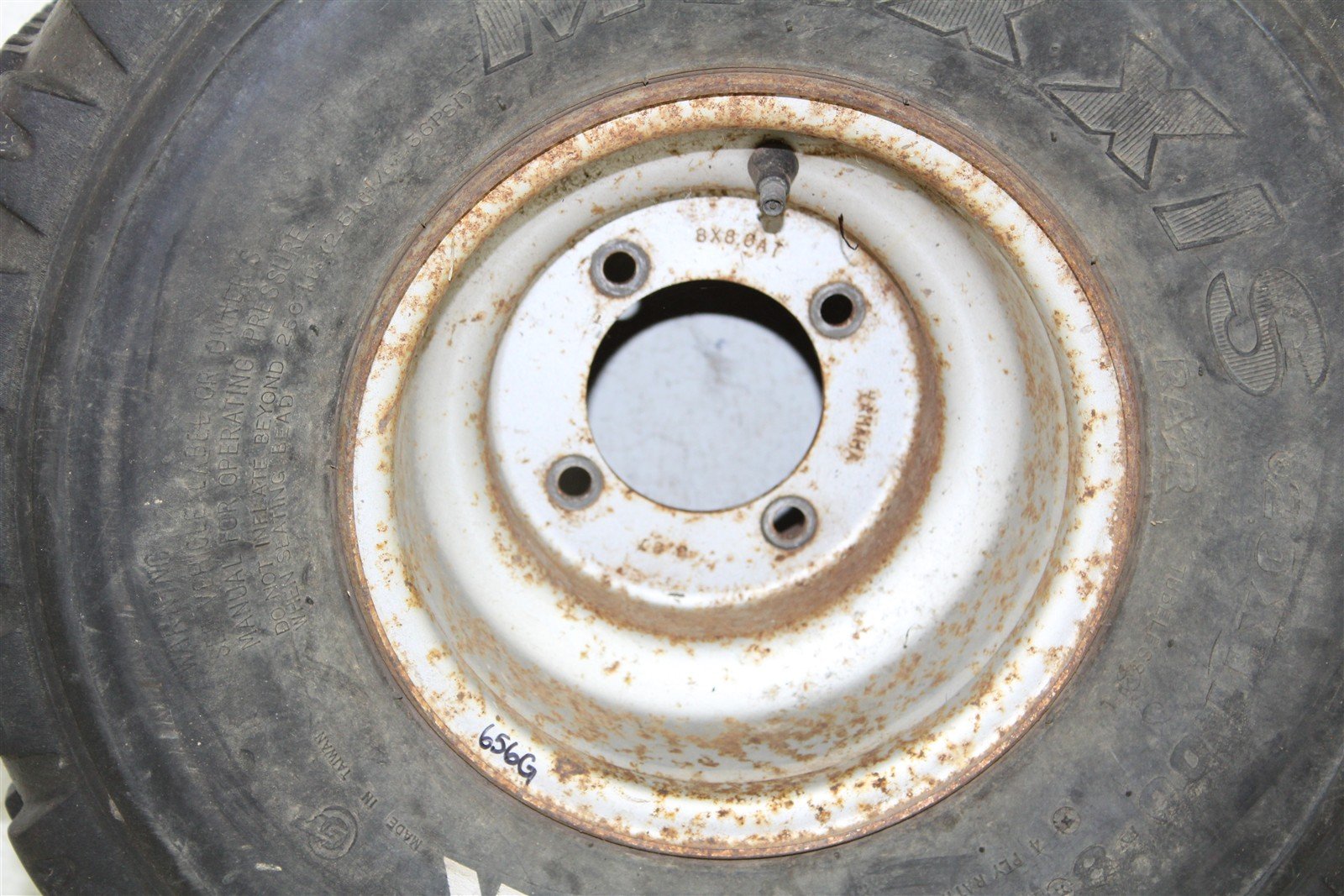 1990 Yamaha Blaster 200 Rear Wheel Set Rims 656G