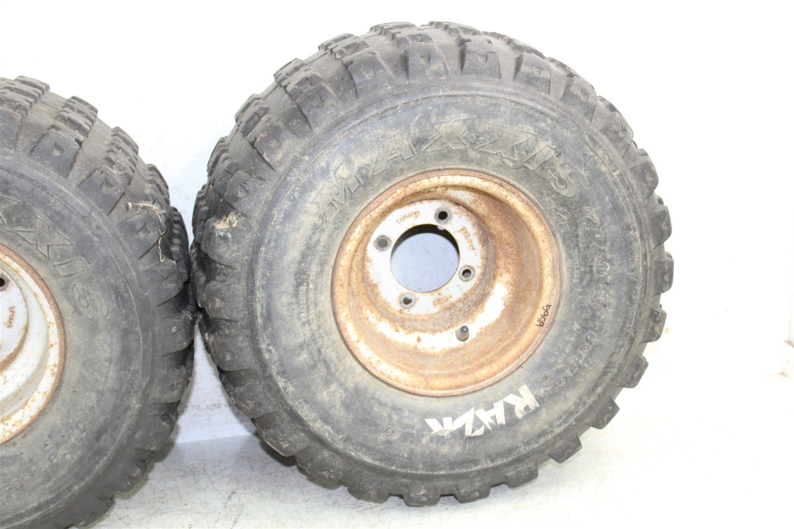 1990 Yamaha Blaster 200 Rear Wheel Set Rims 656G