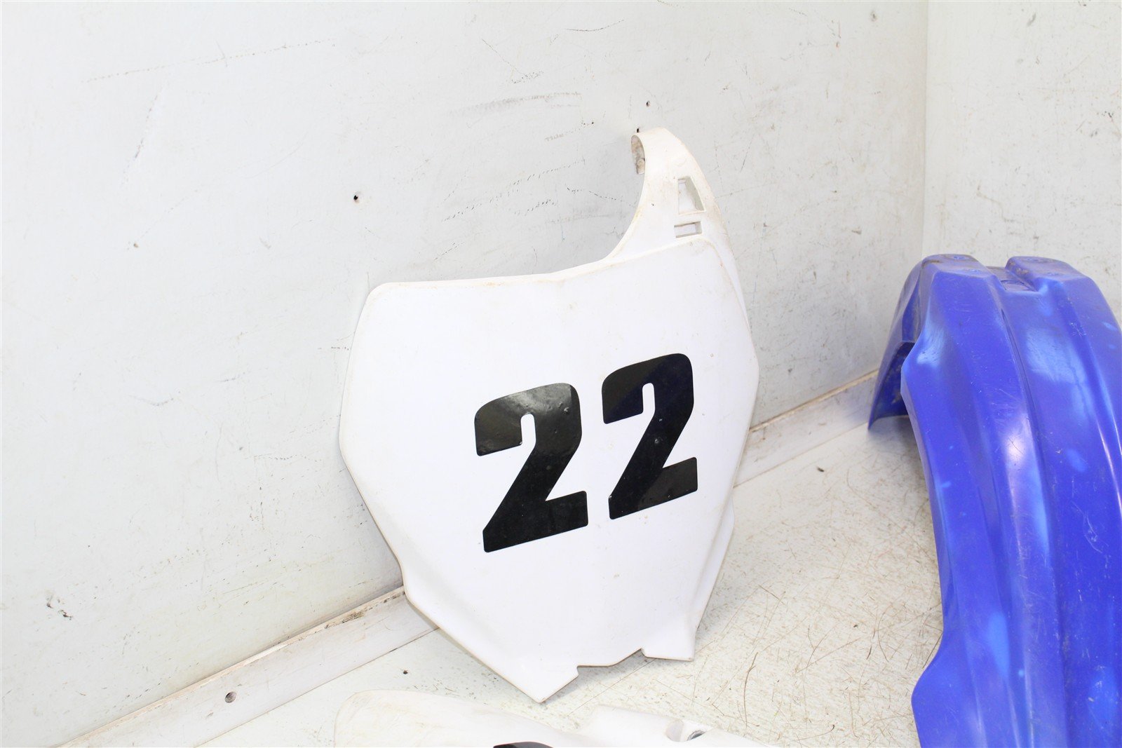 2009 Yamaha YZ 250F Fender Set Rear Front Number Plates 654G