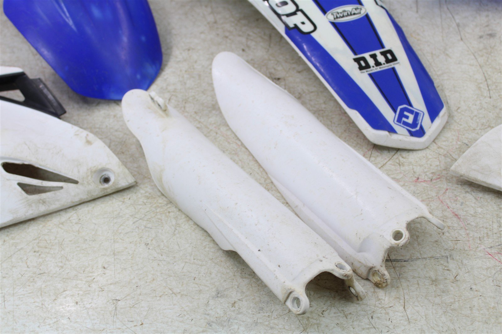 2009 Yamaha YZ 250F Fender Set Rear Front Number Plates 654G