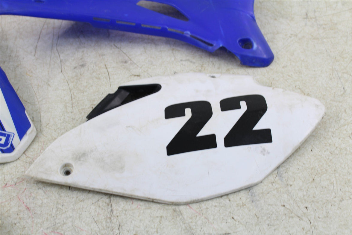 2009 Yamaha YZ 250F Fender Set Rear Front Number Plates 654G