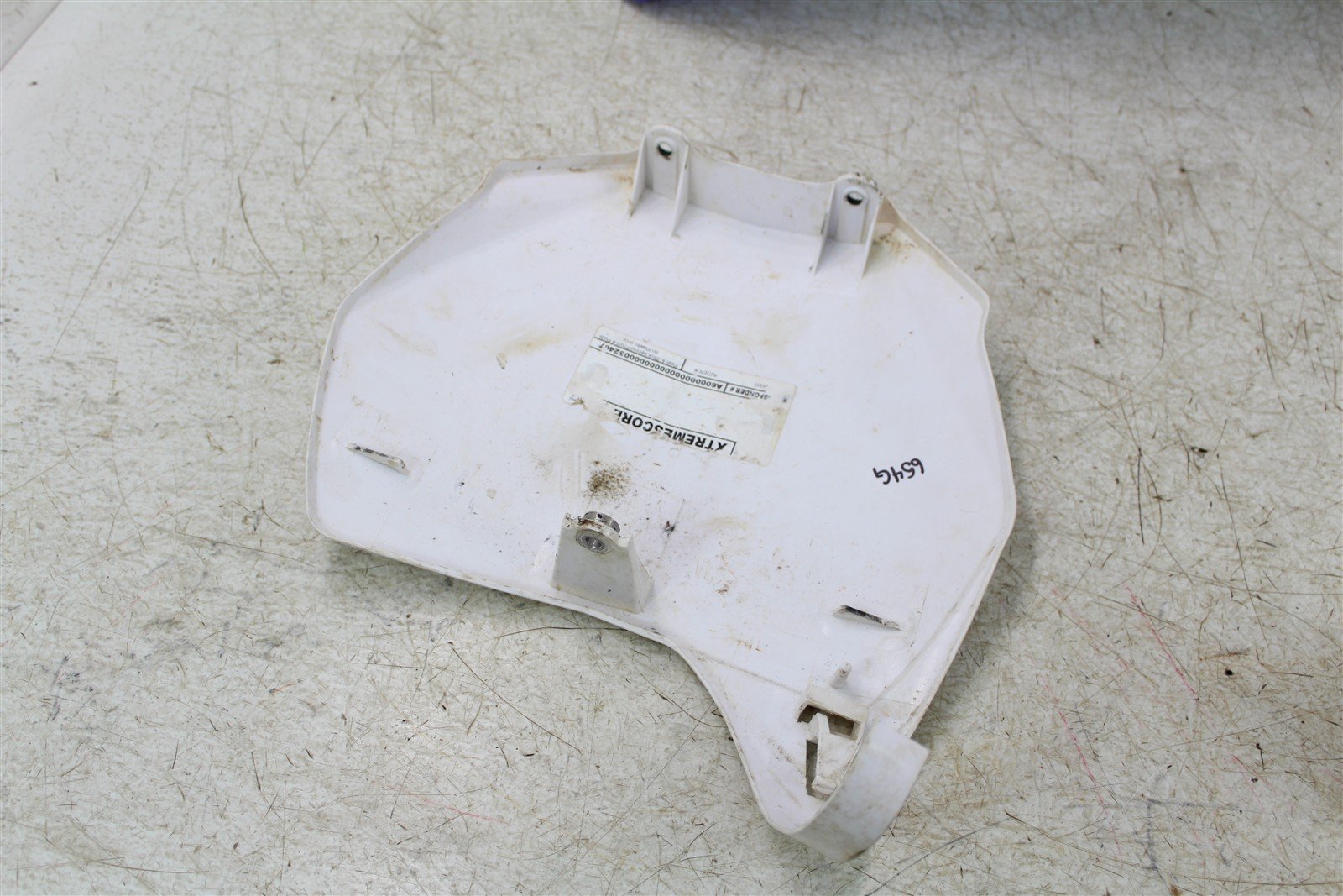 2009 Yamaha YZ 250F Fender Set Rear Front Number Plates 654G