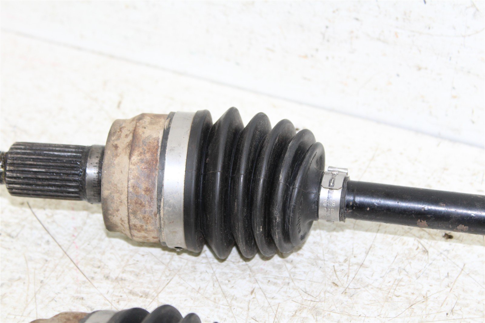 2015 Polaris Scrambler 1000 Front CV Axles Boots Straight 017H