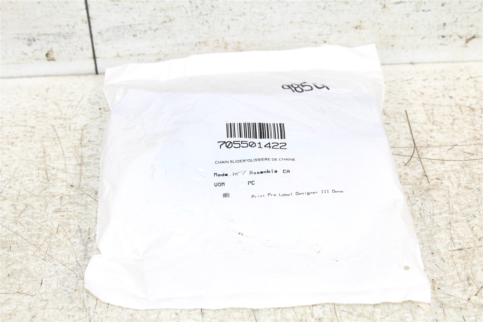 NOS 2012-2015 Can Am DS 450 Chain Slider 705501422 NEW 985G