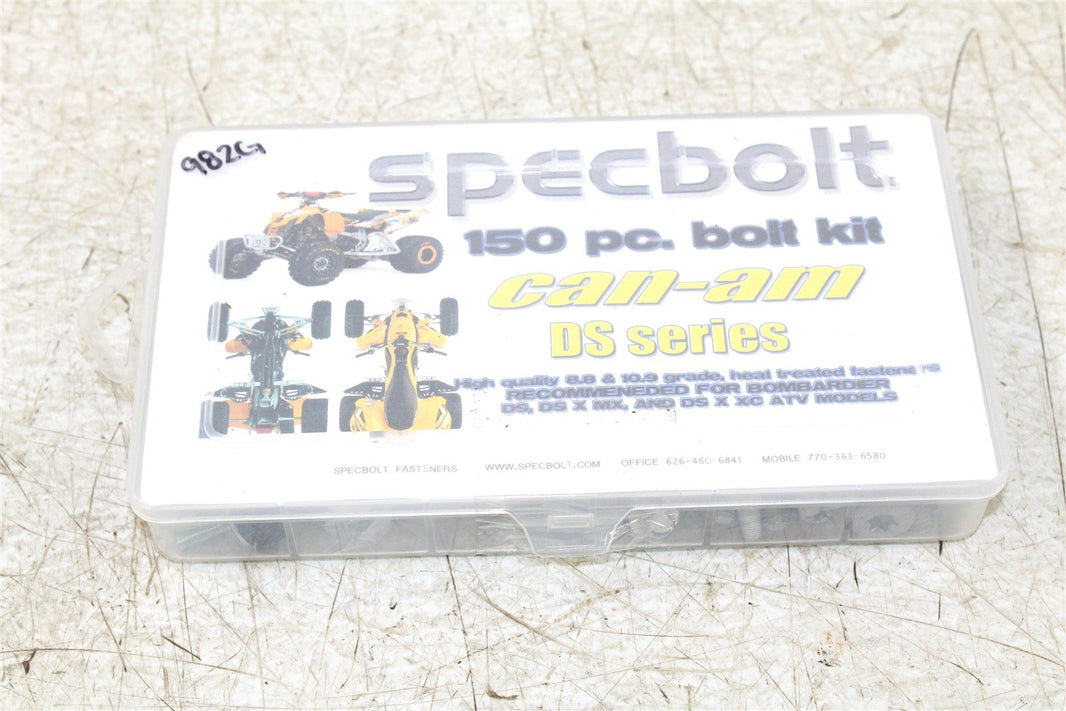 2008-2015 Can Am DS 450 MX XC X 150pc Bolt Kit Bombardier OPENED 982G