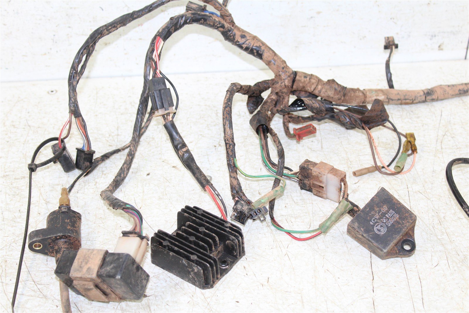 Eton Viper 150R Wire Wiring Harness CDI Voltage Regulator Ignition Coil 946G