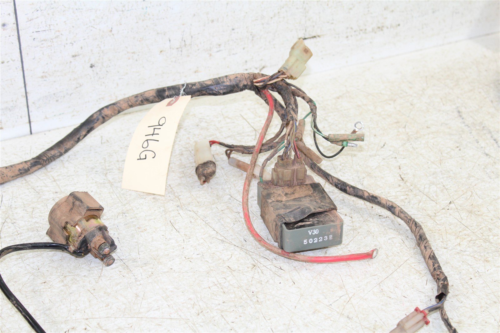 Eton Viper 150R Wire Wiring Harness CDI Voltage Regulator Ignition Coil 946G