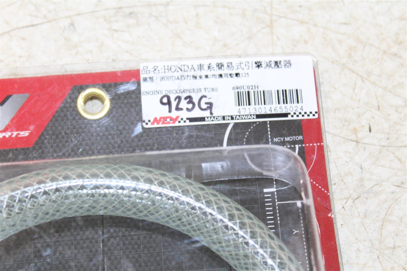 NCY Crankcase Decompression Kit Hose Tube GY6 1100-1282 NEW 923G