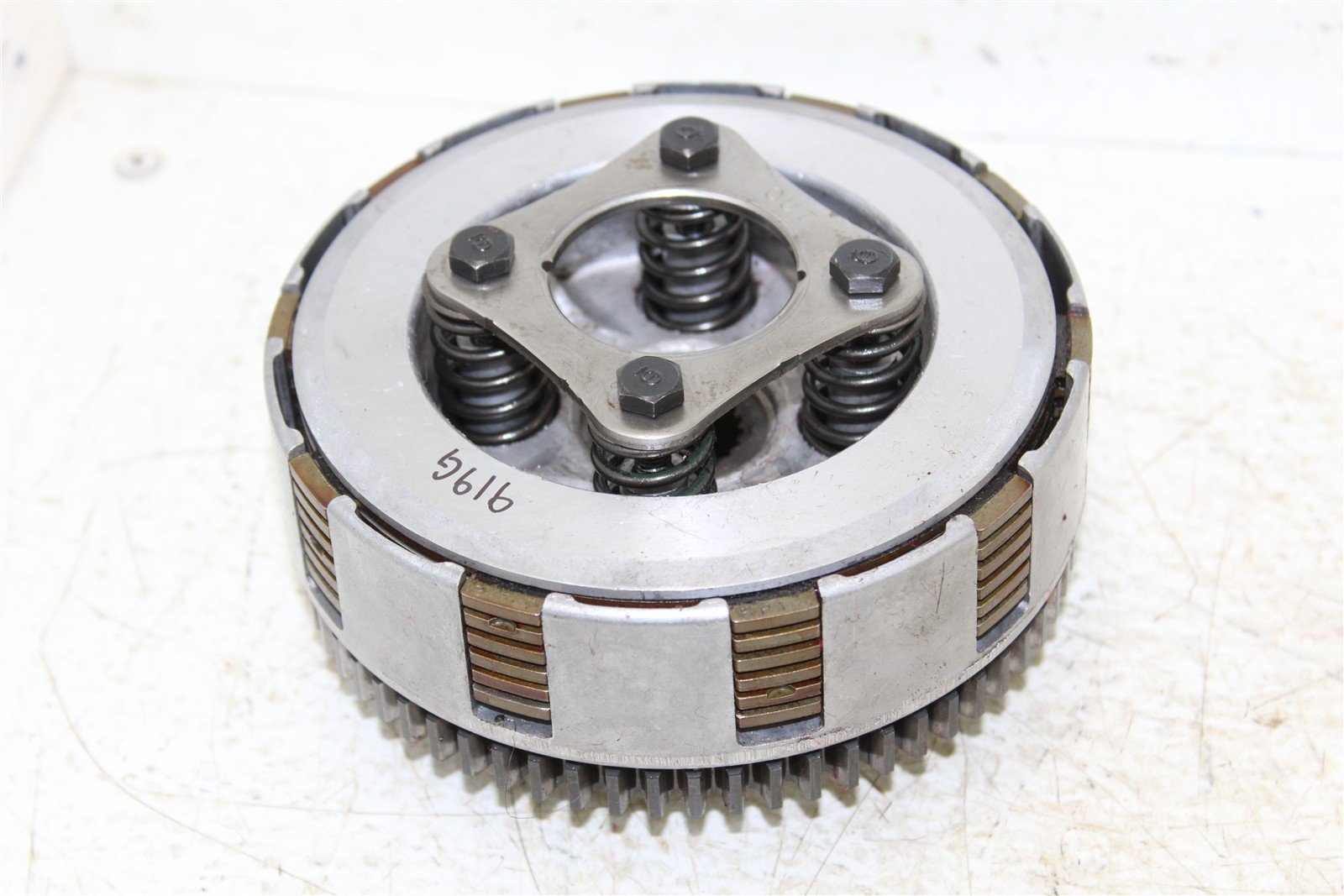 1988 Honda Fourtrax 300 4x4 Clutch Basket Inner Hub Pressure Plate 919G
