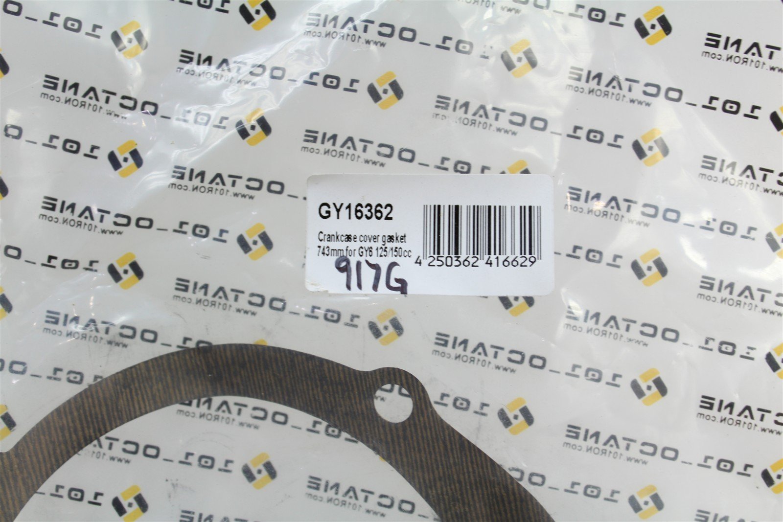 GY6 125cc 150cc CVT Crankcase Clutch Cover Gasket 743mm GY16362 NEW 917G