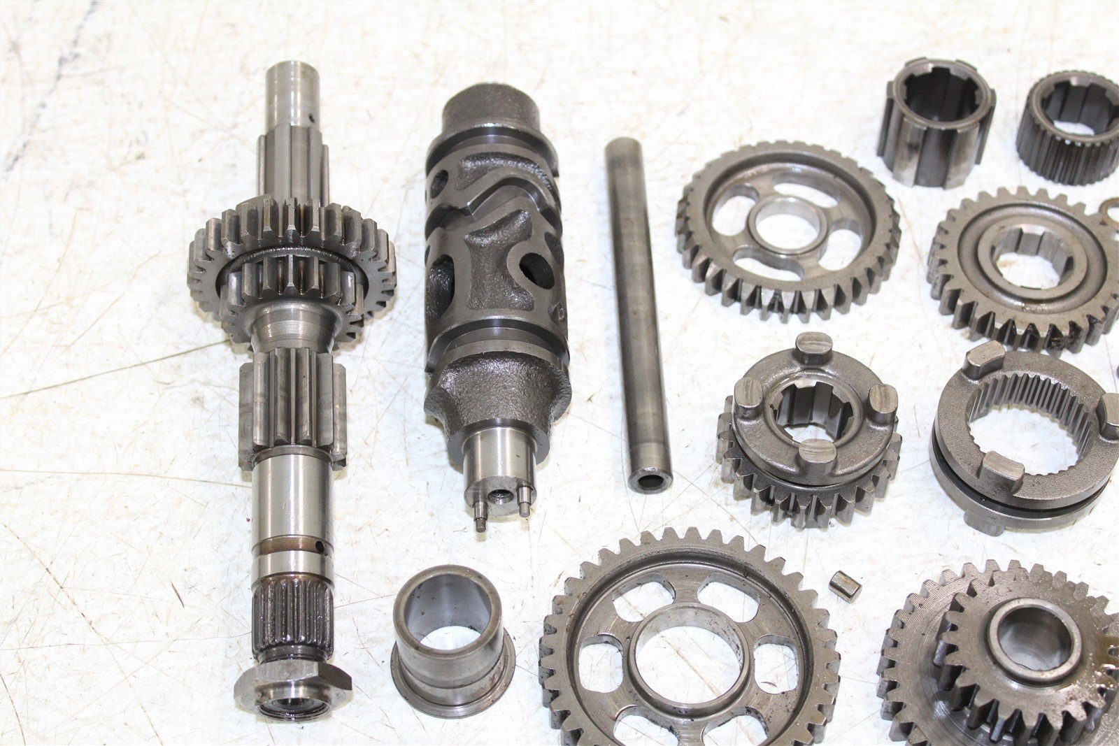 1988 Honda Fourtrax 300 4x4 Transmission Gears Shift Shaft Forks Drum 915G
