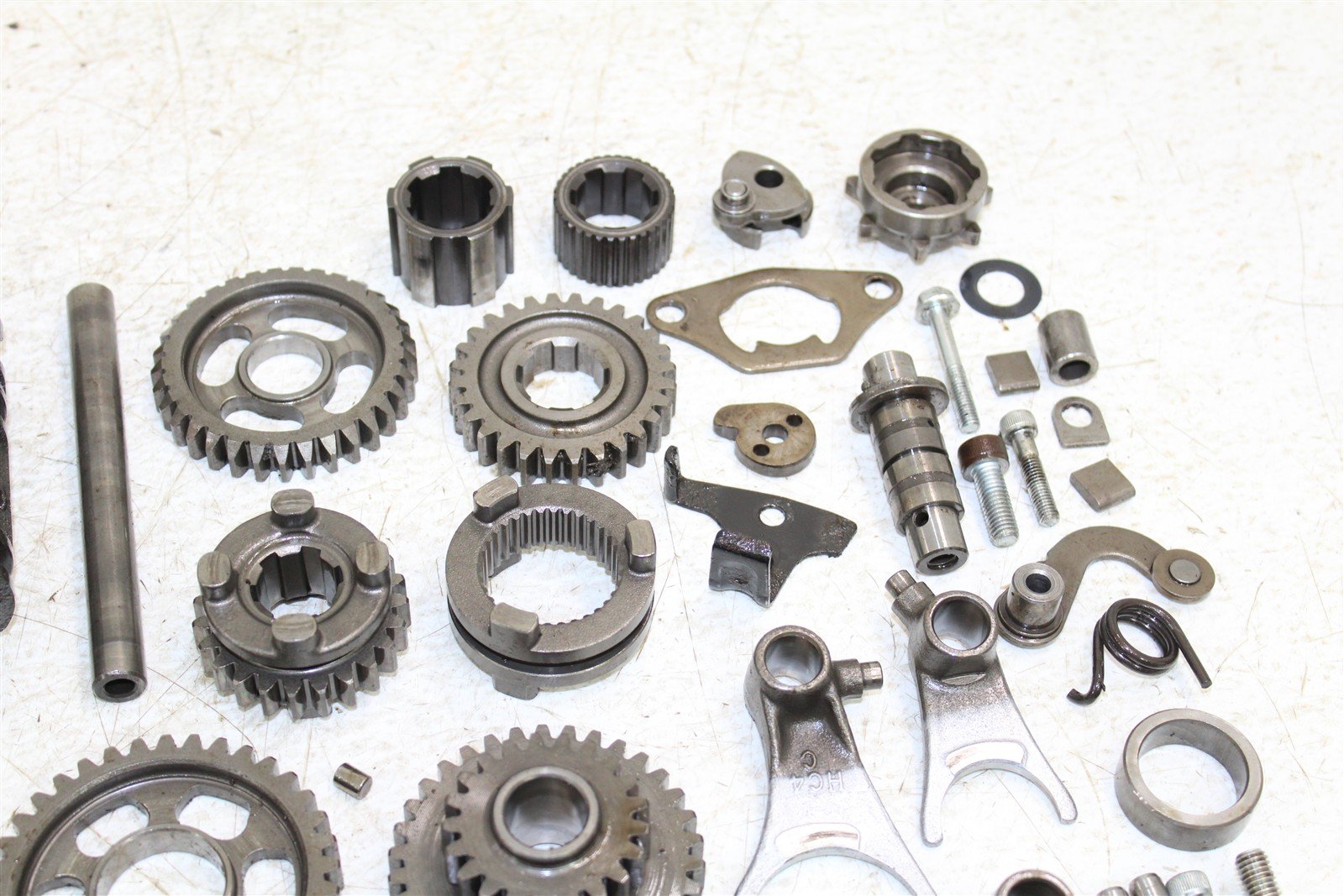 1988 Honda Fourtrax 300 4x4 Transmission Gears Shift Shaft Forks Drum 915G