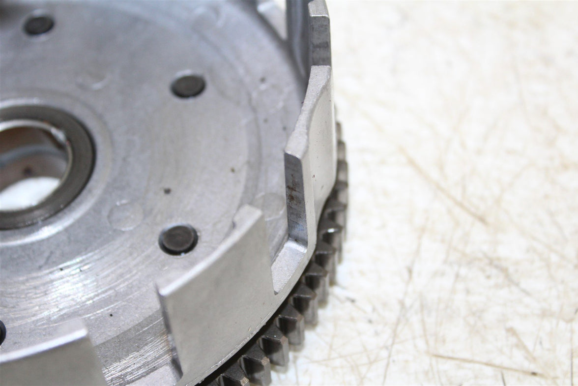 1986 Kawasaki Bayou 300 Clutch Basket Inner Hub Pressure Plate 908G