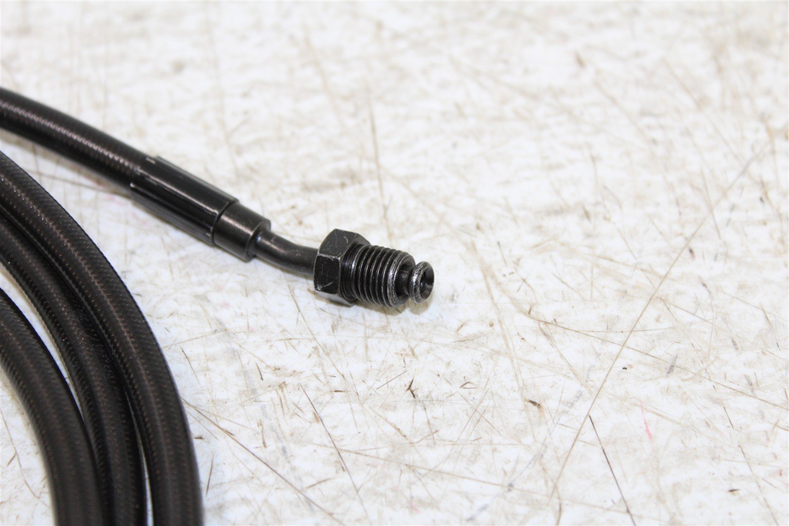 LA Choppers Extended Midnight Braided Hydraulic Clutch Line LA-8052C13M NEW 911G