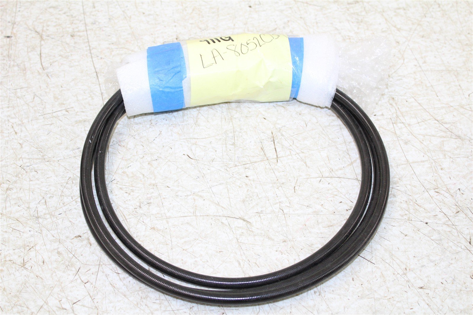 LA Choppers Extended Midnight Braided Hydraulic Clutch Line LA-8052C13M NEW 911G