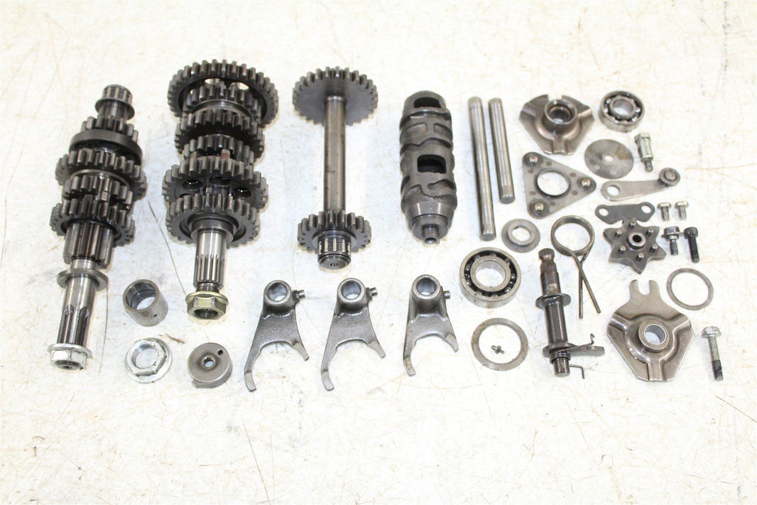1986 Kawasaki Bayou 300 Transmission Gears Shift Shaft Forks Drum 914G