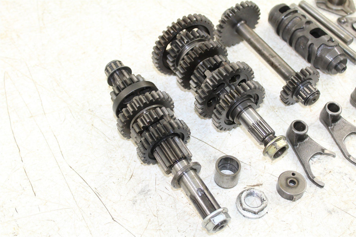 1986 Kawasaki Bayou 300 Transmission Gears Shift Shaft Forks Drum 914G