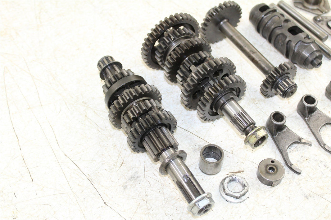 1986 Kawasaki Bayou 300 Transmission Gears Shift Shaft Forks Drum 914G