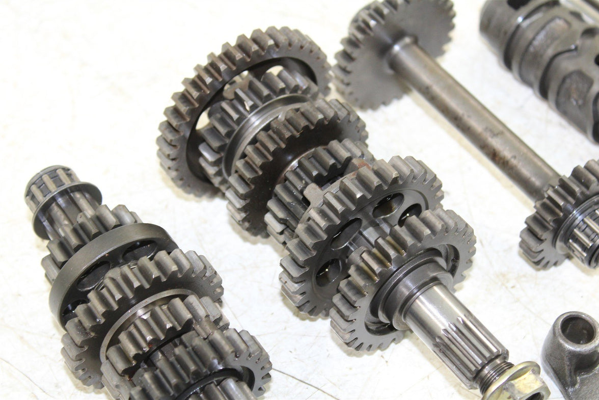 1986 Kawasaki Bayou 300 Transmission Gears Shift Shaft Forks Drum 914G