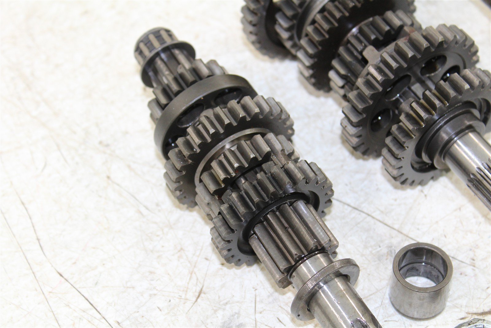1986 Kawasaki Bayou 300 Transmission Gears Shift Shaft Forks Drum 914G