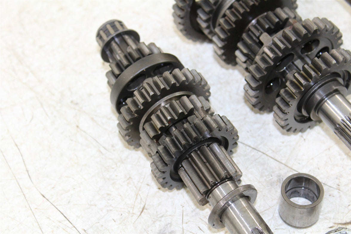 1986 Kawasaki Bayou 300 Transmission Gears Shift Shaft Forks Drum 914G