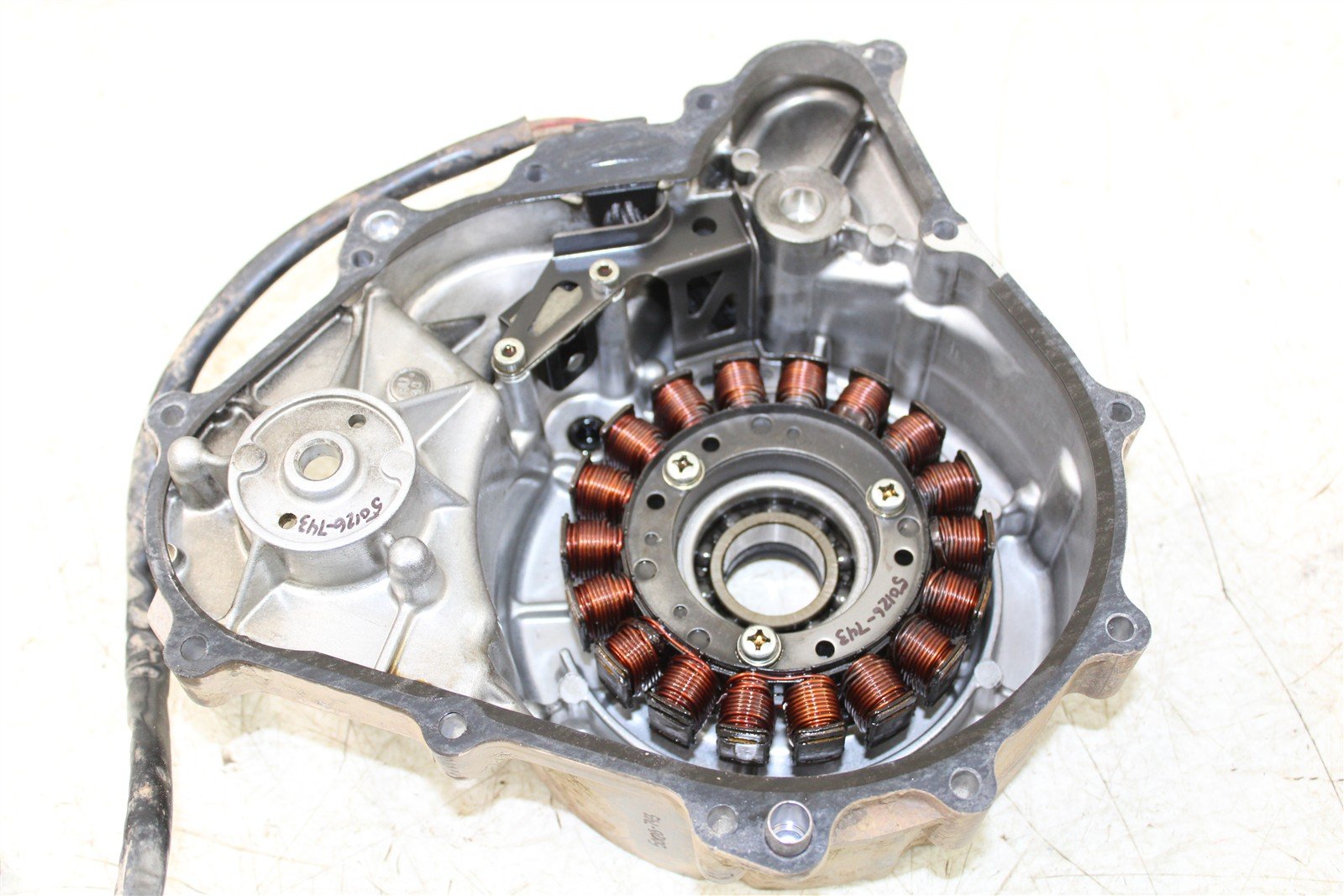 2009 Yamaha Wolverine 450 4x4 Stator Magneto Generator Coil w/ Cover 50126