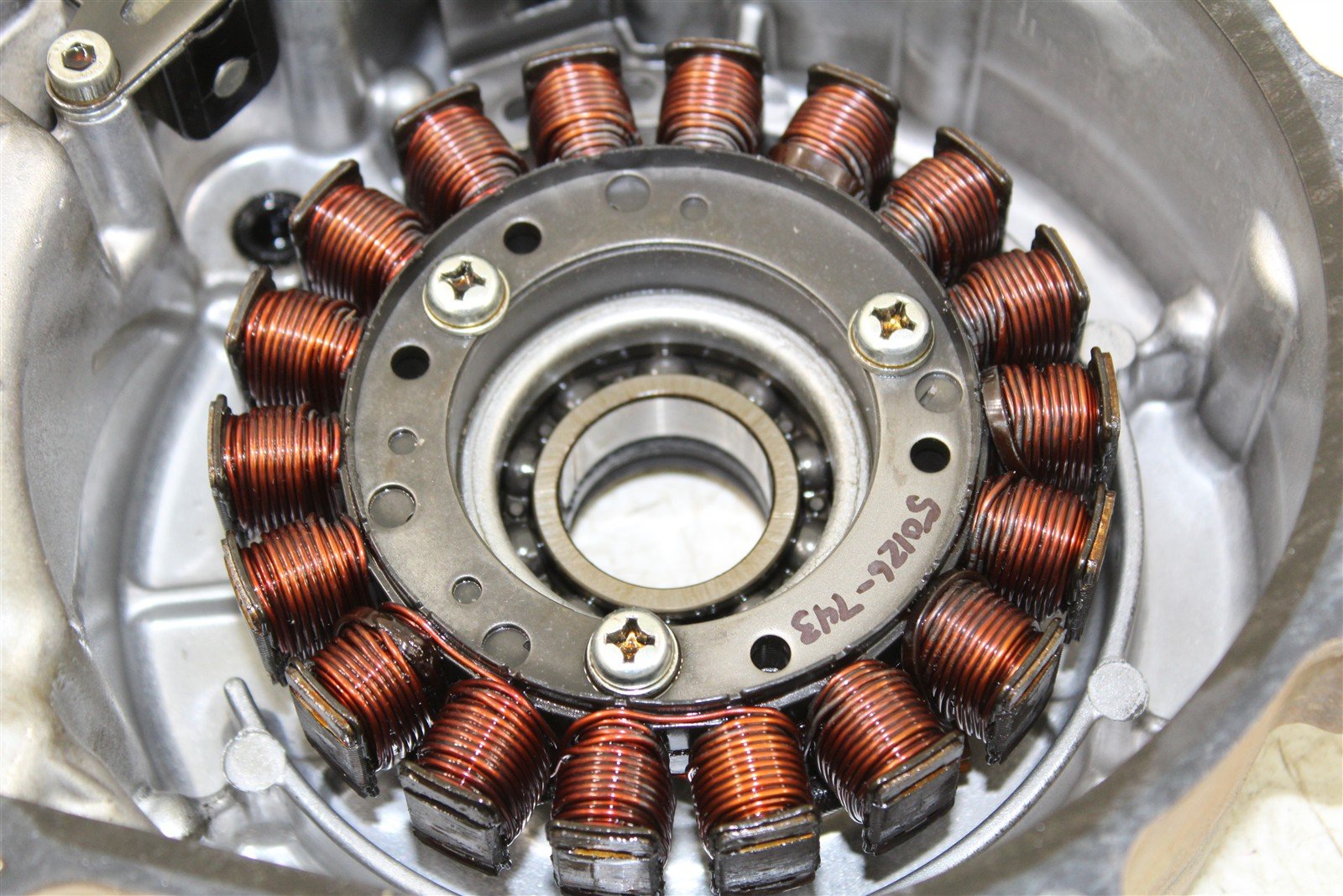 2009 Yamaha Wolverine 450 4x4 Stator Magneto Generator Coil w/ Cover 50126