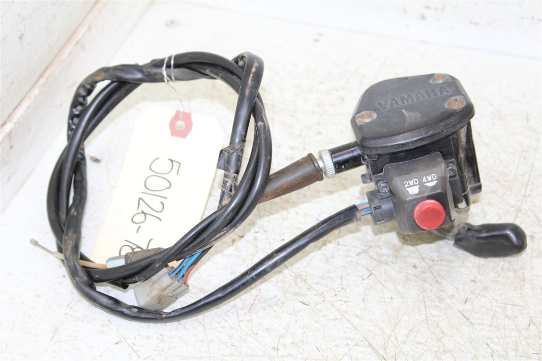2009 Yamaha Wolverine 450 4x4 Throttle Lever Housing w/ Cable 50126