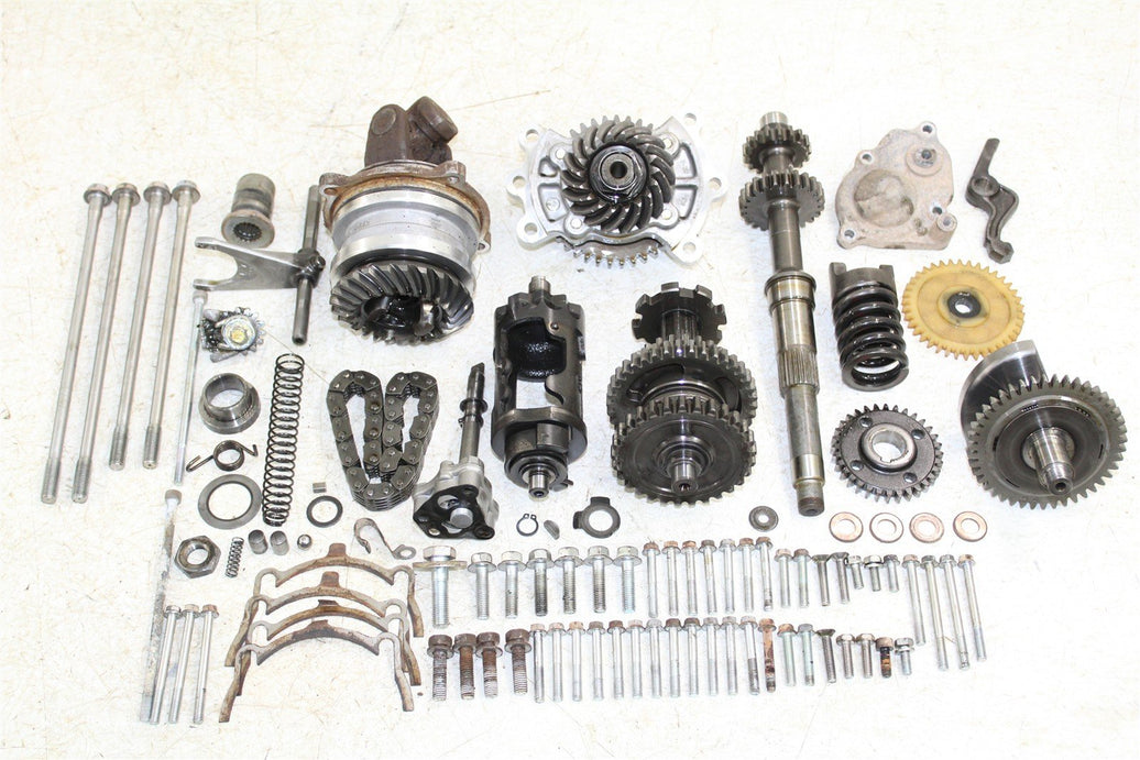 2009 Yamaha Wolverine 450 4x4 Transmission Gears Shift Shaft Forks Drum 50126