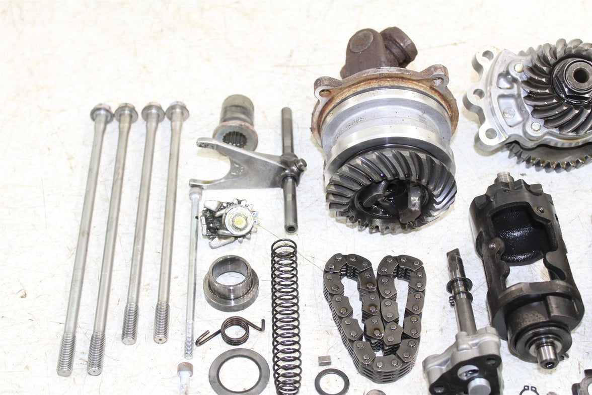 2009 Yamaha Wolverine 450 4x4 Transmission Gears Shift Shaft Forks Drum 50126
