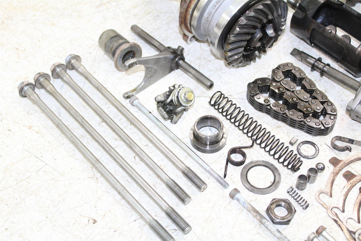 2009 Yamaha Wolverine 450 4x4 Transmission Gears Shift Shaft Forks Drum 50126